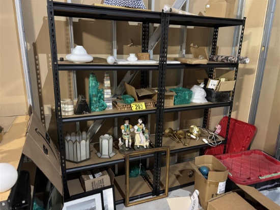CONTENTS ON 2-STORAGE RACKS: