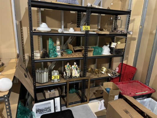 BID PRICE X 2 - (2) STORAGE RACKS