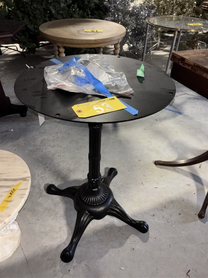 Single Pedestal Cast Iron Base, 29"H