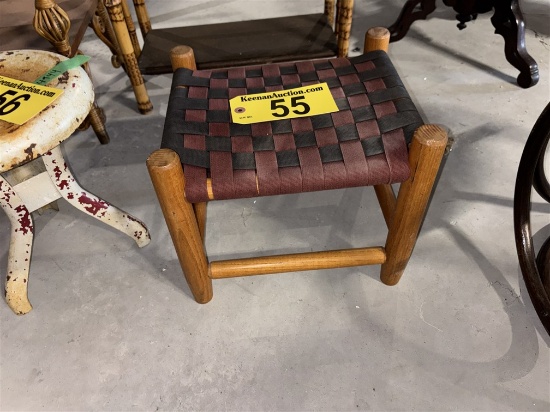 Weave Stool, 12.5"W X 11"H