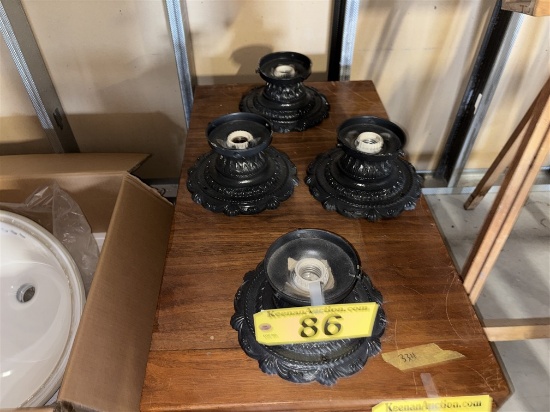 BID PRICE X 4 - (4) HARD WIRED LIGHT FIXTURES