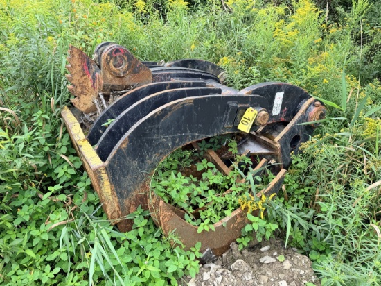 2021 Nye Shx250u High Pressure Stump Harvester W/ Pin On Rake Attachment
