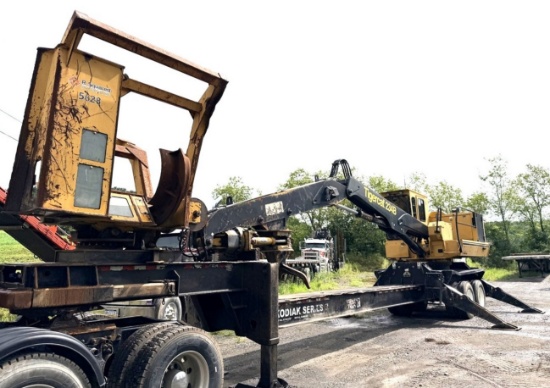 2019 Tigercat 234b Log Loader, Trailer Mounted, R Squared 5628 Delimber