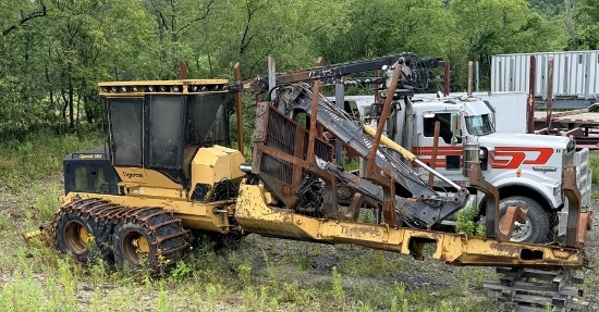 2006 Tigercat 1055 Forwarder, Needs Rear Gear Replaced, Seller Can Load