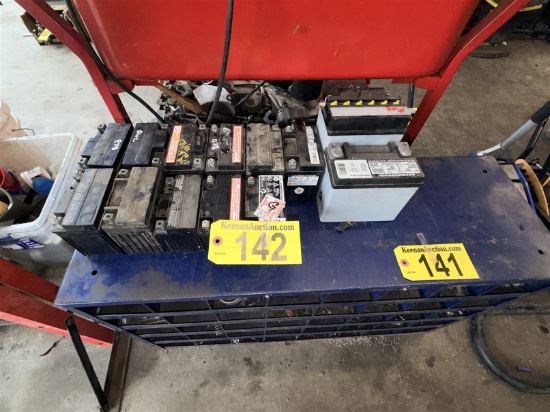 LOT OF 13-ASSORTED MOTORCYCLE BATTERIES