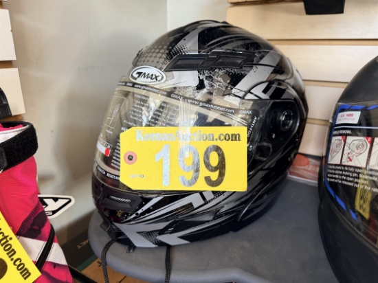 GMAX HIGHMARK HELMET, BLACK/GRAY, SIZE XS