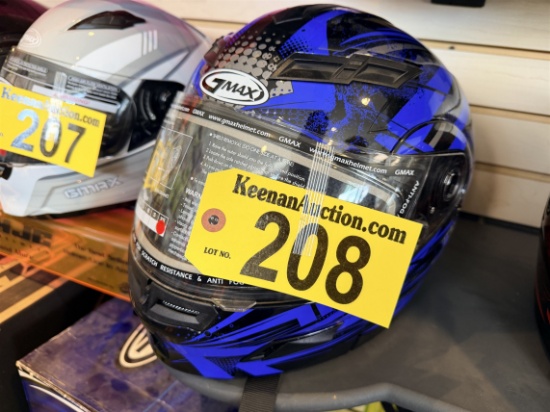 GMAX HIGHMARK HELMET, BLUE/BLACK, SIZE XS