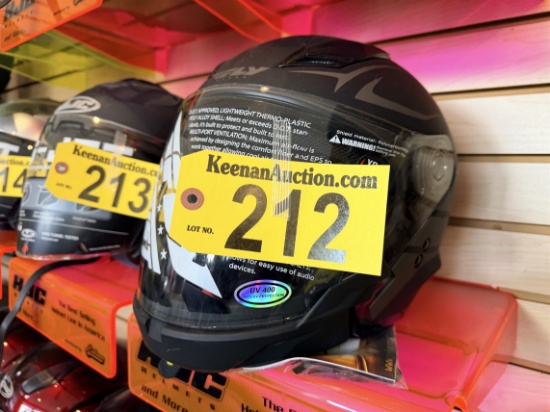 FLY TOURIST HELMET, FLAT BLACK, SIZE XS