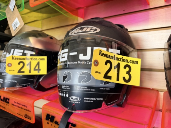 Hjc Fg-Jet Helmet, Flat Black, Size Xs