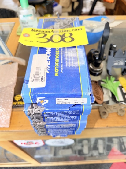 Bid Price X 7 - (7) Fire Power Motorcycle Chains