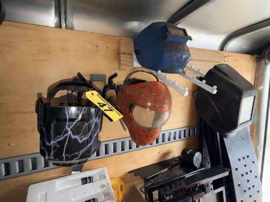BID PRICE X 4 - (4) ASSORTED WELDING HELMETS