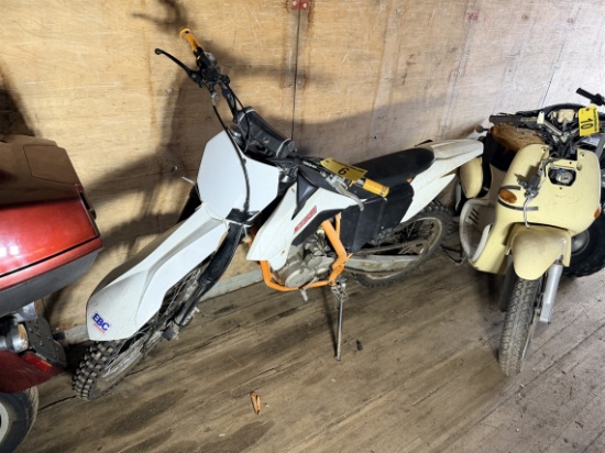 Motosport Model A15 Dirt Bike, S/N: Ac3dknsy0ly000571
