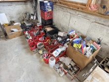 LOT: ASSORTED PLUMBING HARDWARE, COPPER, PVC