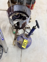LP GAS BURNER W/ FUEL CAN