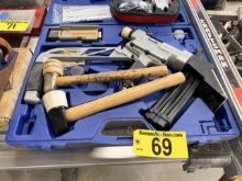 CRISP-AIR FLOORING TOOL, NAILER, HAMMERS, CASE