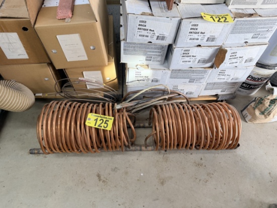 LOT: ASSORTED COPPER, 50" COPPER COIL