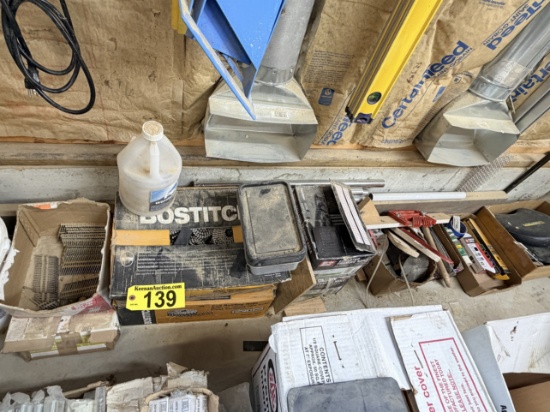 LOT: FRAMING NAILS, COIL NAILS, MSC.