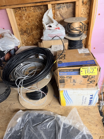LOT ON MEZZANINE: ELECTRICAL & CABLE WIRE