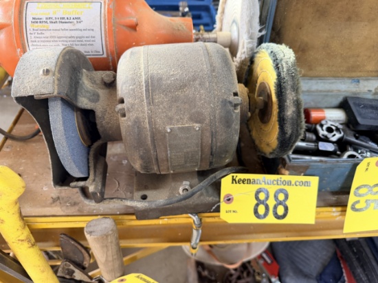 SEAR & ROEBUCK BENCH GRINDER
