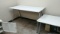 LOT OF 2 IKEA GALANT ADJUSTABLE HEIGHT TABLES