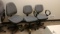 LOT OF 3 ROLLING OFFICE CHAIRS