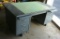 INDUSTRIAL METAL URBAN DESK IN GREEN AND GRAY