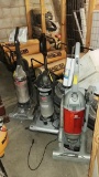 LOT OF (3) HOOVER VACUUMS