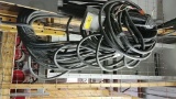 (2) HEAVY DUTY ELECTRIC CABLES WITH OUTLET BOXES