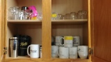 Lot of cups, glasses, dishes, pots, utensils and more