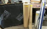 ROLLS OF DUCT COVER, EASY-MASK BUILDERS PAPER, TABLE COVER & WATERPROOF MEMBRANE
