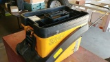 WESTWARD TOOL BOX ON ROLLING STAND WITH AIR QUALITY EQUIPMENT