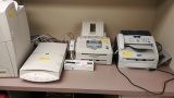 lot of 2 fax machines and 1 scanner