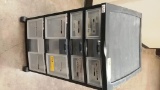 ZAG 4 DRAWER PLASTIC ORGANIZER WITH CONTENTS