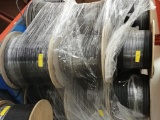 PALLET OF 18 WOOD SPOOLS OF CABLE