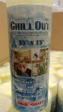 LOT OF 8 NEW BOXES OF CHILL OUT TOWELS - 33