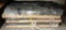 3 LONG PALLETS OF GRAY METAL WAREHOUSE SHELVING HARDWARE