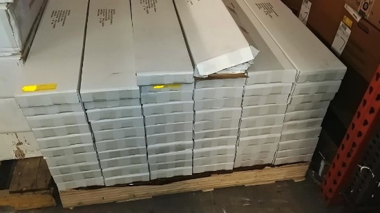 PALLET OF 62 NEW BOXES OF VINYL PLANK FLOORING