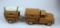 VINTAGE 1950s TONKA SPORTSMAN TRUCK & TRAILER