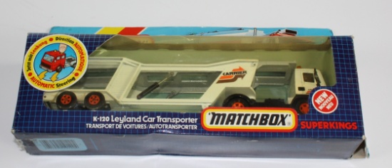 MATCHBOX K-120 LEYLAND CAR TRANSPORTER IN ORIGINAL BOX