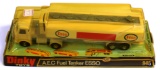 IN ORIGINAL PACKAGE - VINTAGE DINKY TOYS A.E.C. TANKER ESSO 945