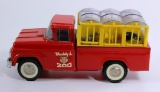 BUDDY L TRAVELING ZOO TRUCK WITH CAGE & ANIMALS