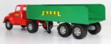 VINTAGE TONKA STEEL CARRIER TRUCK & TRAILER