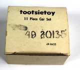 NEW, IN THE BOX - VINTAGE TOOTSIETOY 11 PIECE CAR SET 49 2013-5