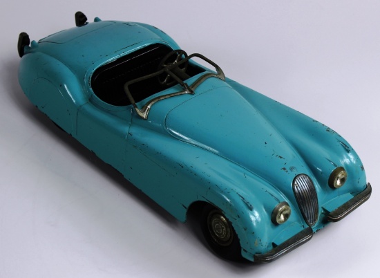 DOEPKE MODEL TOYS BLUE JAGUAR XK 120 ROADSTER