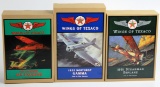 3 NEW, IN THE BOXES WINGS OF TEXACO: 1ST, 2ND & 3RD IN THE SERIES