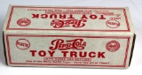 NEW, IN THE BOX: MARX PEPSI-COLA TOY TRUCK WITH CASES & BOTTLES