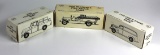 3 NEW, IN THE BOX: ERTL DIE-CAST COLLECTIBLES - TABASCO