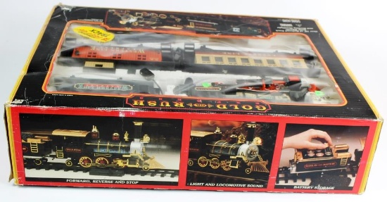 gold rush express train set