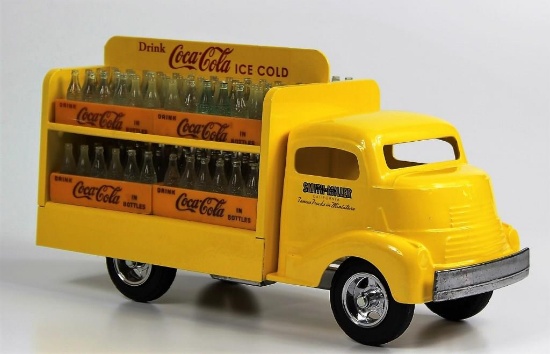 vintage coca cola toy delivery truck