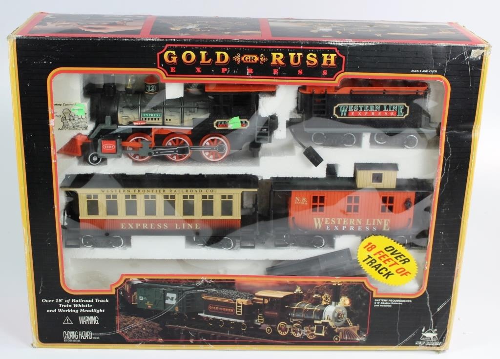 gold rush train set